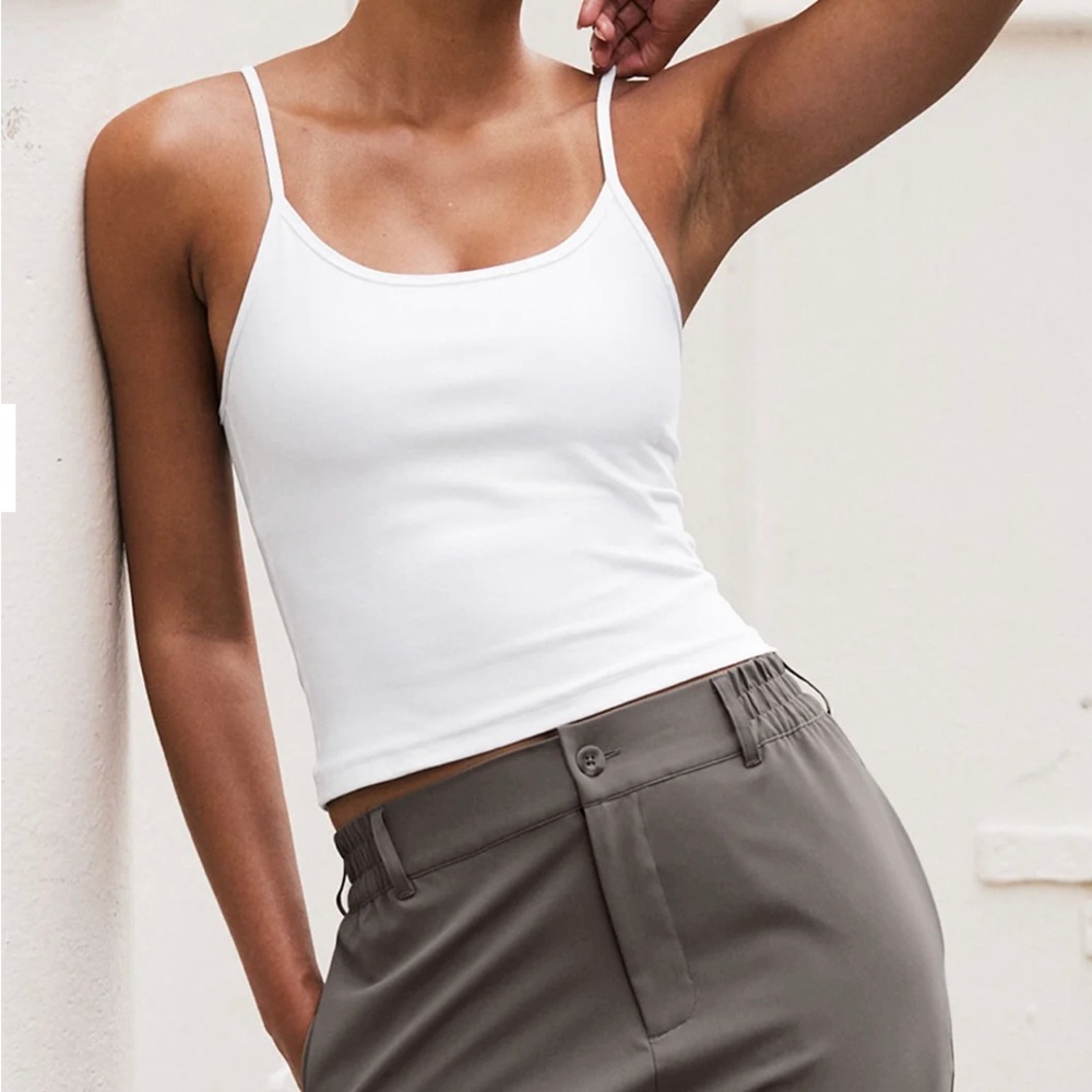 Beyond Yoga Spacedye Forever Tank in Cloud White Size Small